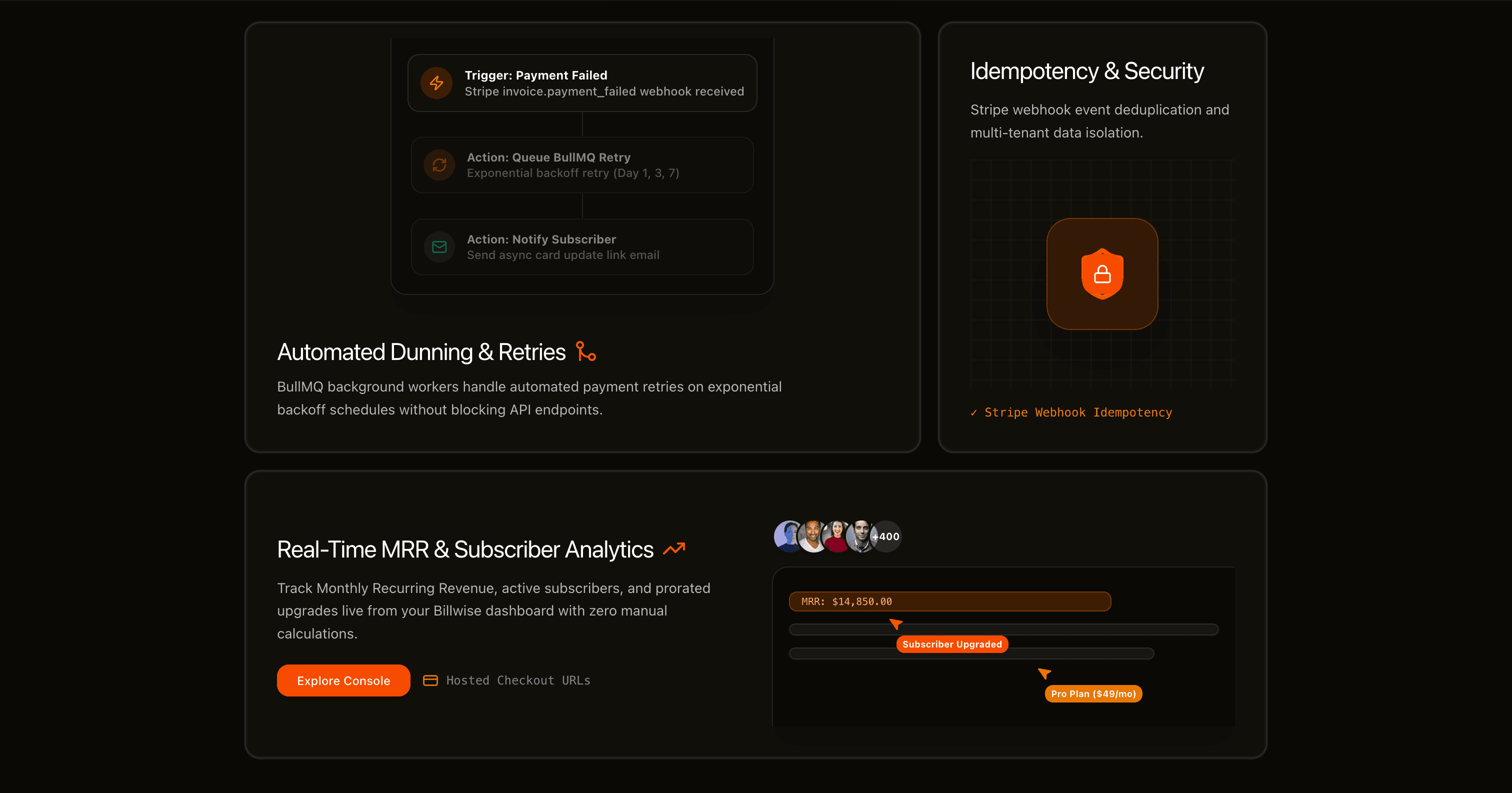 Billwise: Subscription Billing for Modern SaaS — screen 2