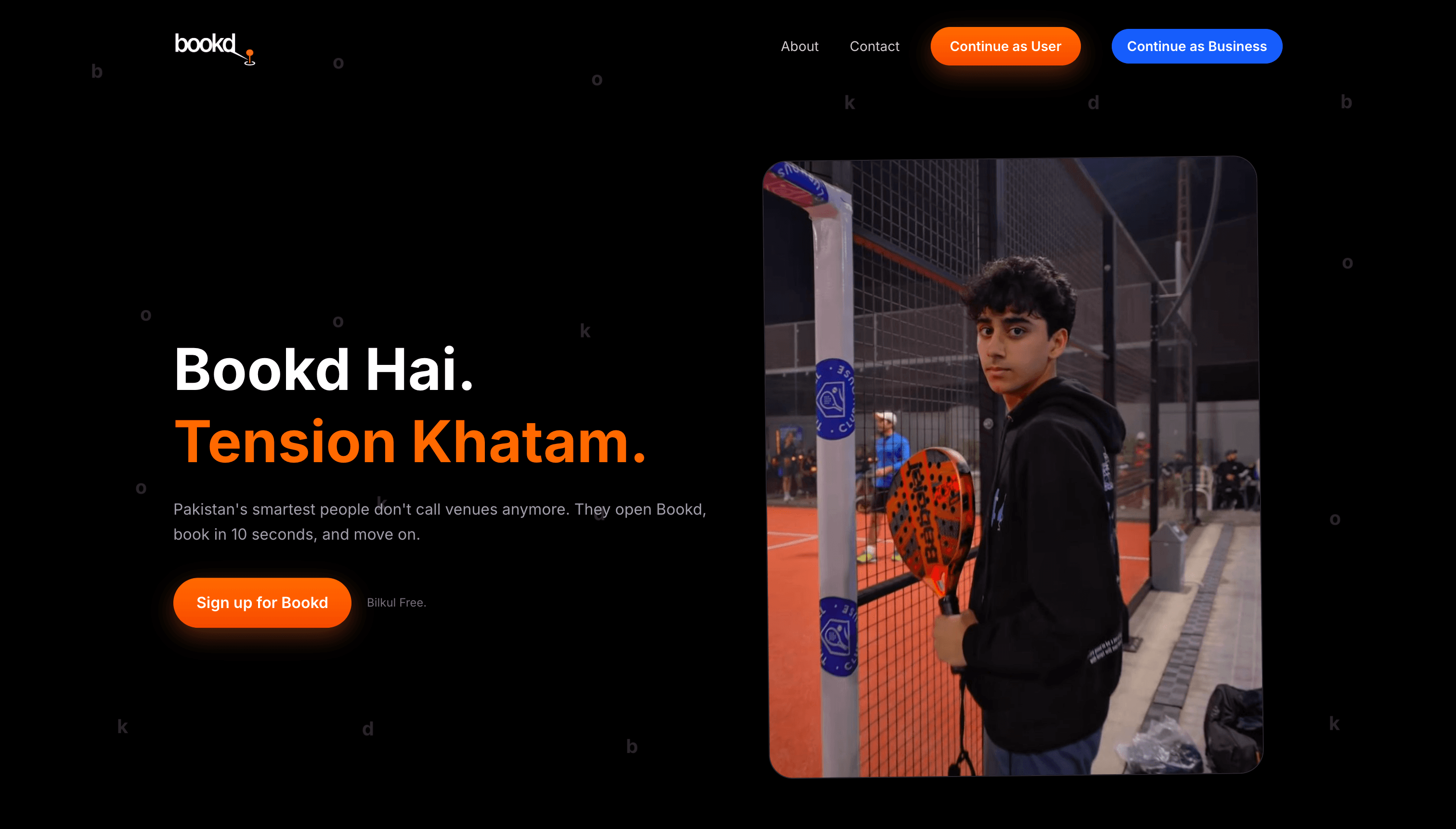 Bookd: Replace Your Entire Booking Operation — screen 1
